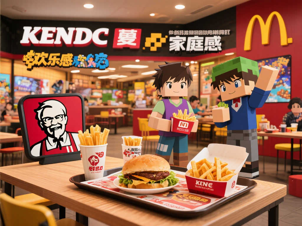 肯德基快看！麦当劳联手《我的世界》电影，你跟上了吗？